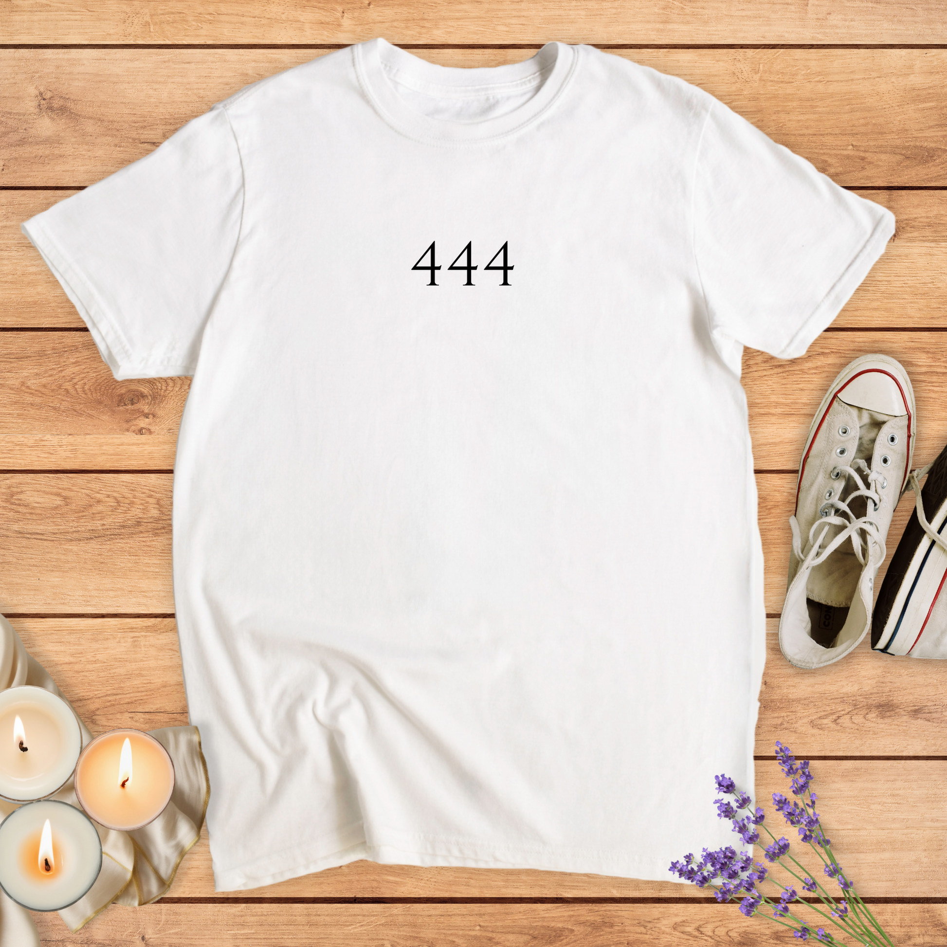 ANGEL NUMBERS - 444 T-SHIRT - Print Material - Vibe Culture