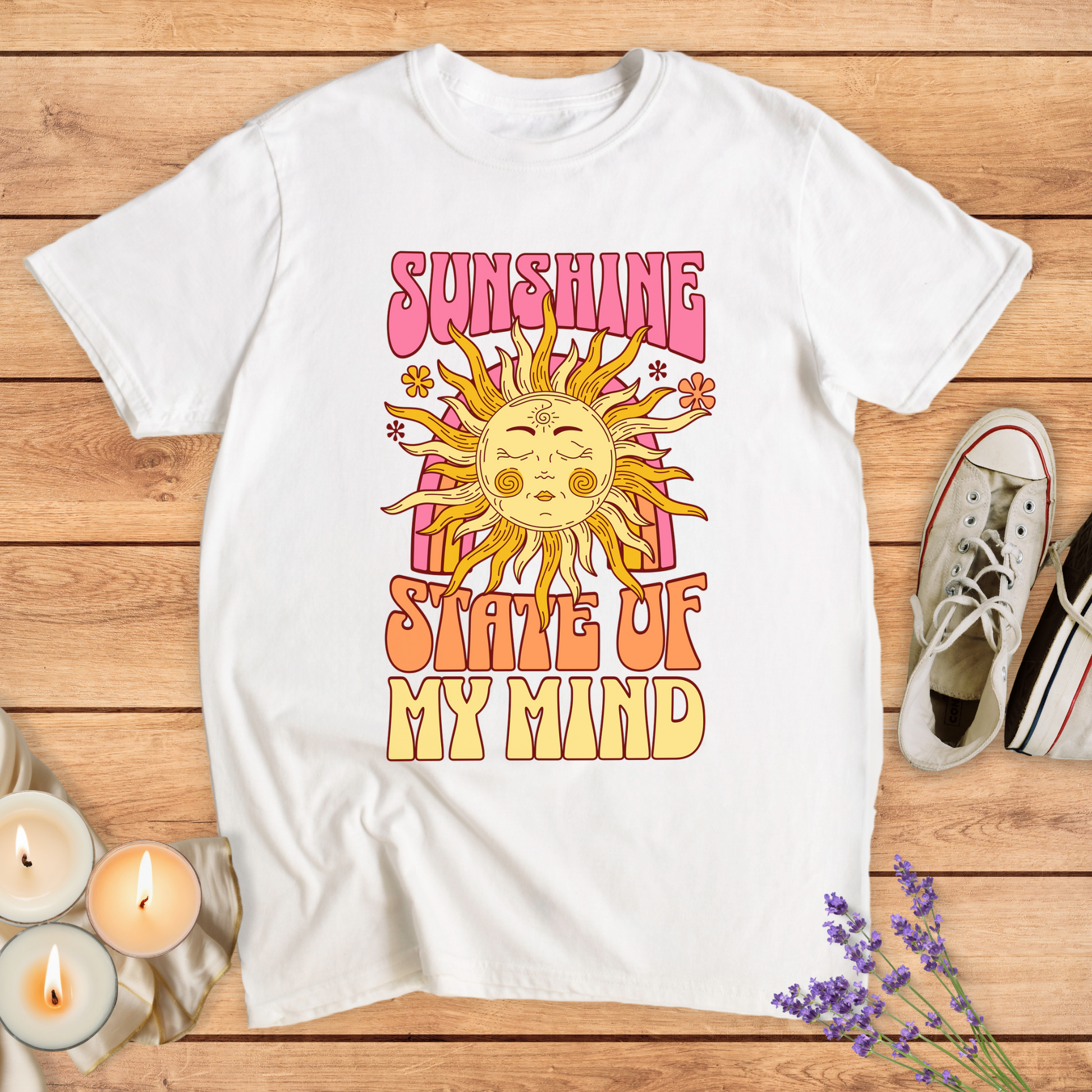 STATE OF MIND T-SHIRT - Print Material - Vibe Culture