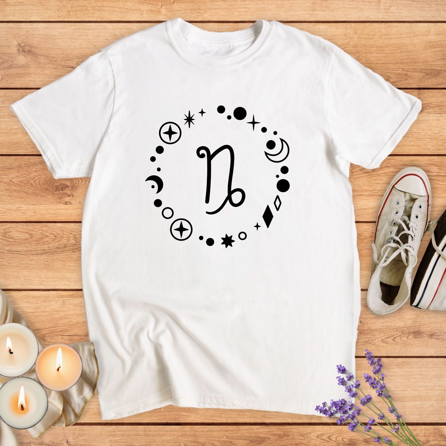 CAPRICORN SCRIBBLE T-SHIRT