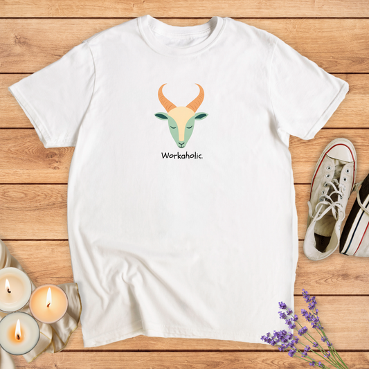 CAPRICORN PLAYFUL T-SHIRT - Print Material - Vibe Culture
