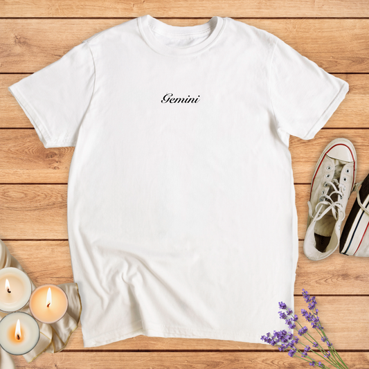 NAME GEMINI T-SHIRT - Print Material - Vibe Culture