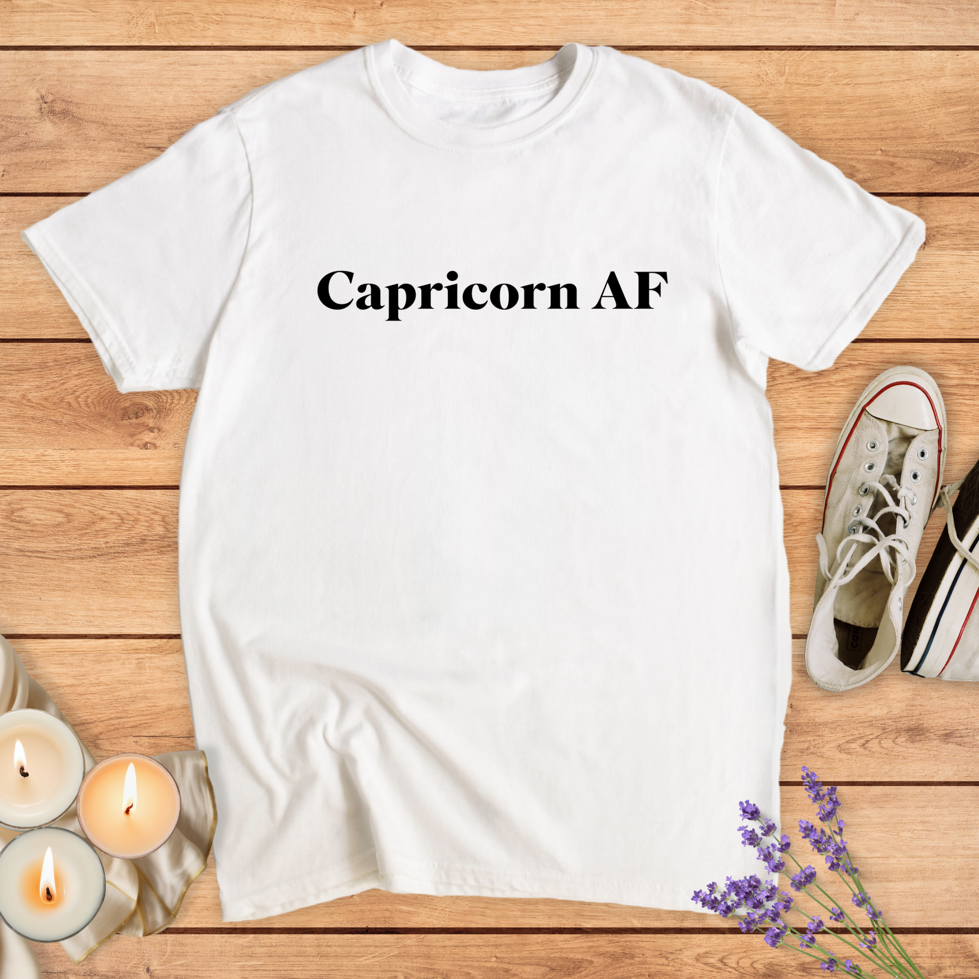CAPRICORN AF T-SHIRT - Print Material - Vibe Culture