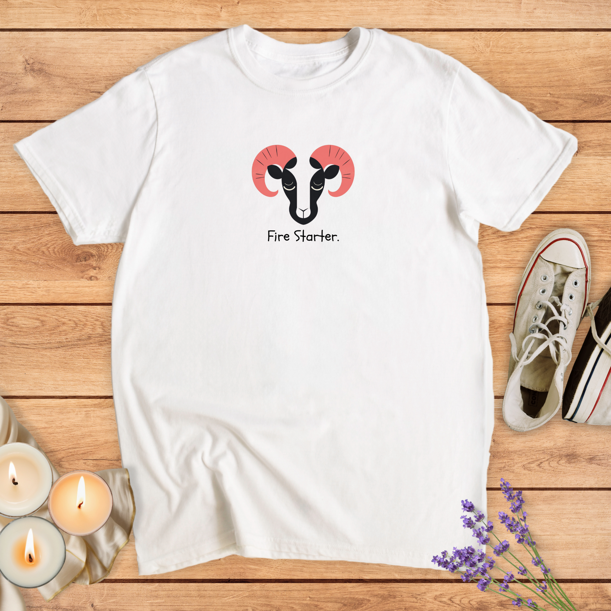 ARIES PLAYFUL T-SHIRT - Print Material - Vibe Culture