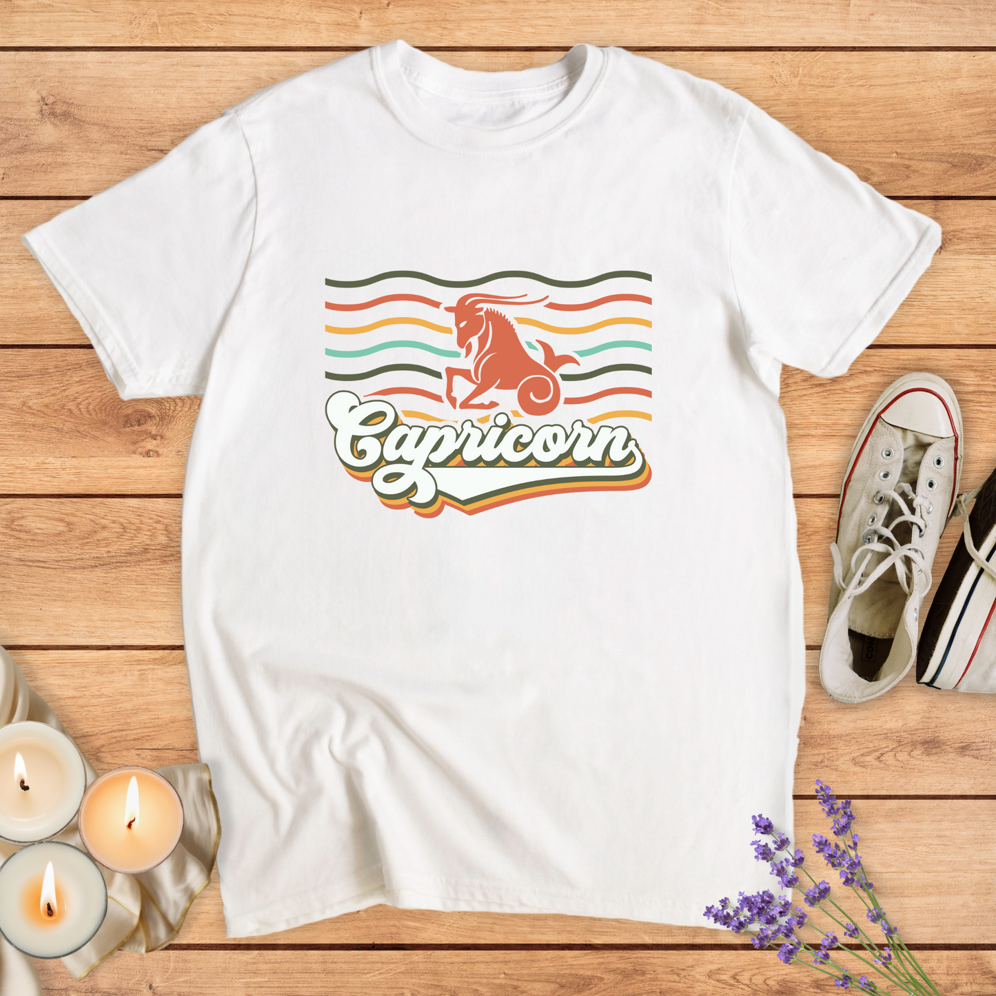CAPRICORN WAVES T-SHIRT