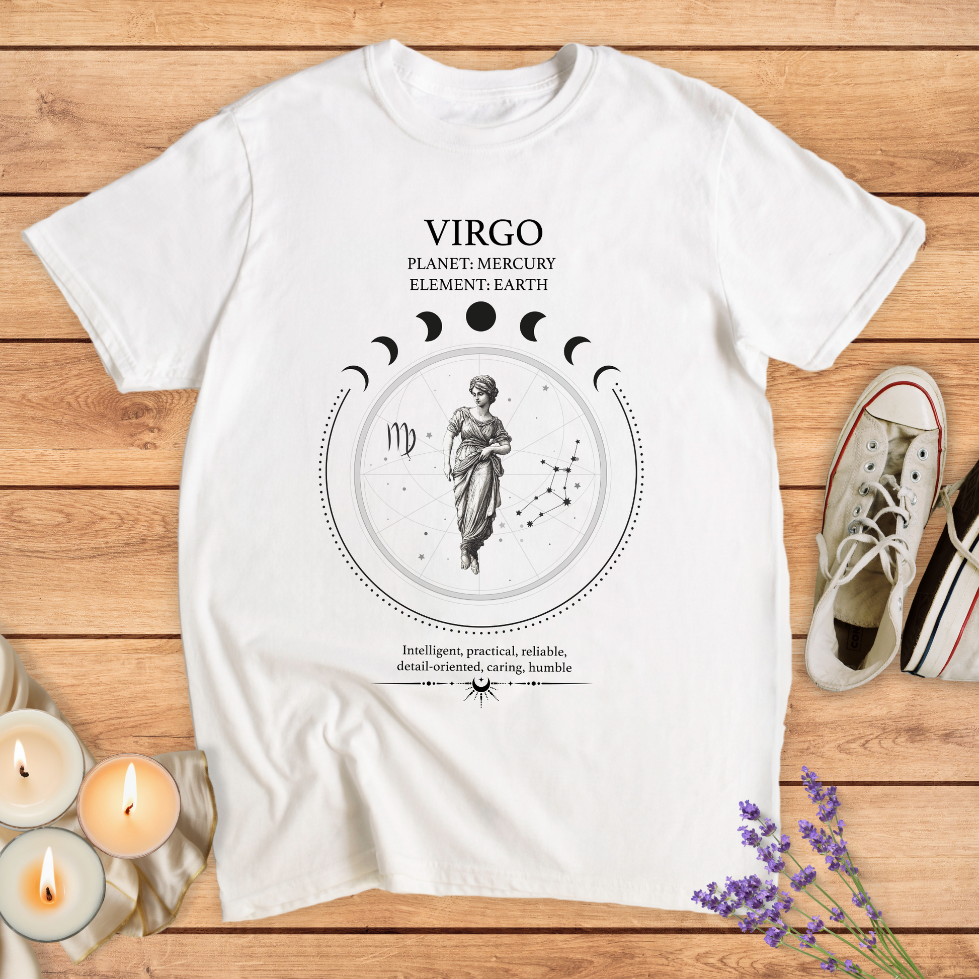 VIRGO HOROSCOPE T-SHIRT - T-Shirt - Vibe Culture